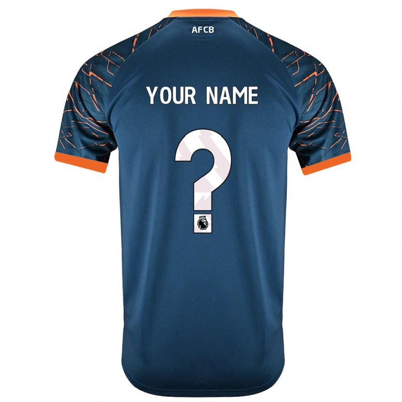 Danxen Niño Camiseta AFC Bournemouth Azul Pizarra Oscuro Portero Equipación 2025/26 La Camisa México