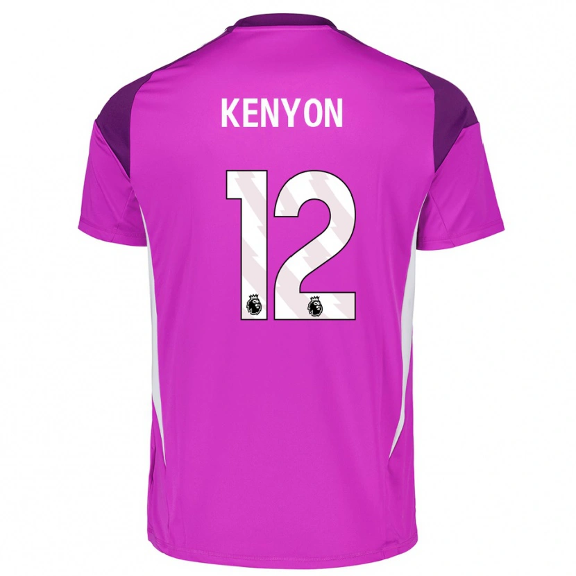 Danxen Niño Camiseta George Kenyon #12 Blanco Blanco Portero Equipación 2025/26 La Camisa México