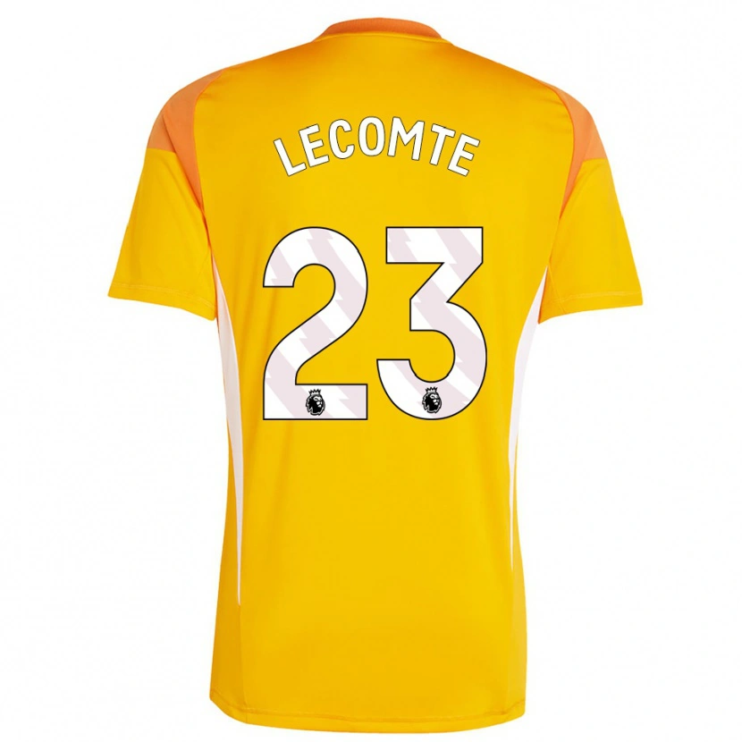 Danxen Niño Camiseta Benjamin Lecomte #23 Blanco Blanco Portero Equipación 2025/26 La Camisa México