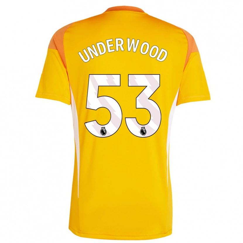 Danxen Niño Camiseta Marco Underwood #53 Blanco Blanco Portero Equipación 2025/26 La Camisa México