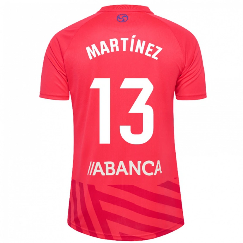 Danxen Niño Camiseta Naiara Martínez #13 Rojo Blanco Portero Equipación 2025/26 La Camisa México