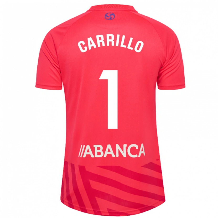 Danxen Niño Camiseta Coke Carrillo #1 Rojo Blanco Portero Equipación 2025/26 La Camisa México