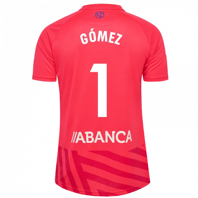 Danxen Niño Camiseta Nuria Gómez #1 Rojo Blanco Portero Equipación 2025/26 La Camisa México