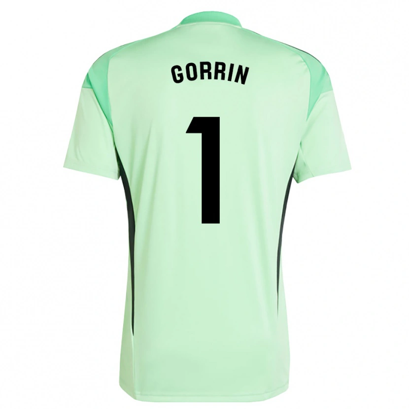Danxen Niño Camiseta Ale Gorrin #1 Verde Claro Negro Portero Equipación 2025/26 La Camisa México