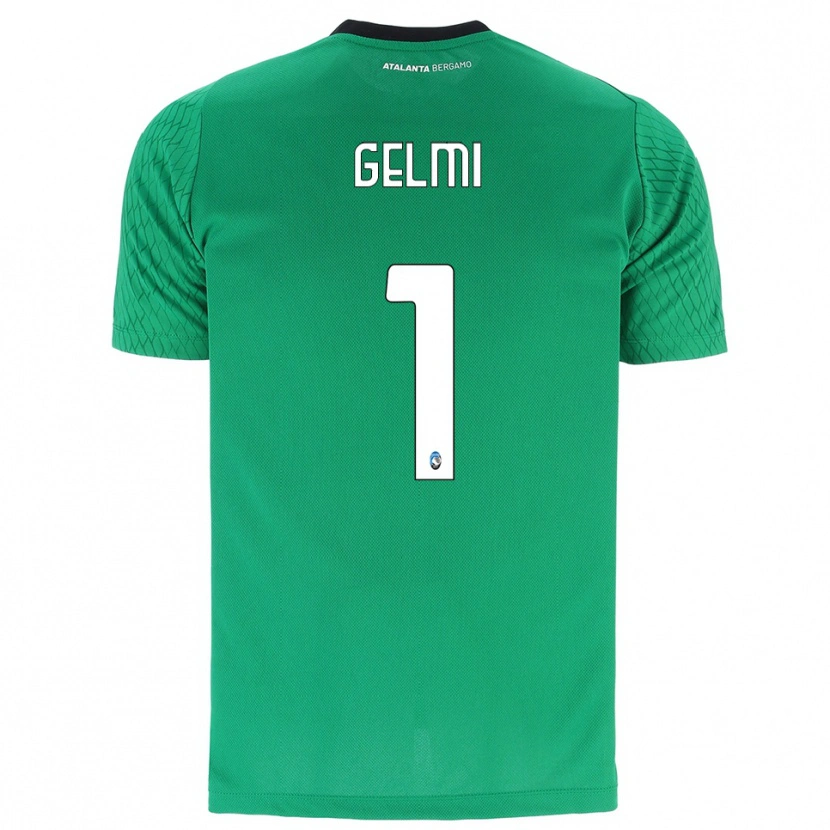 Danxen Niño Camiseta Ludovico Gelmi #1 Verde Esmeralda Portero Equipación 2025/26 La Camisa México