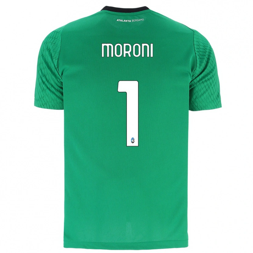 Danxen Niño Camiseta Tommaso Moroni #1 Verde Esmeralda Portero Equipación 2025/26 La Camisa México