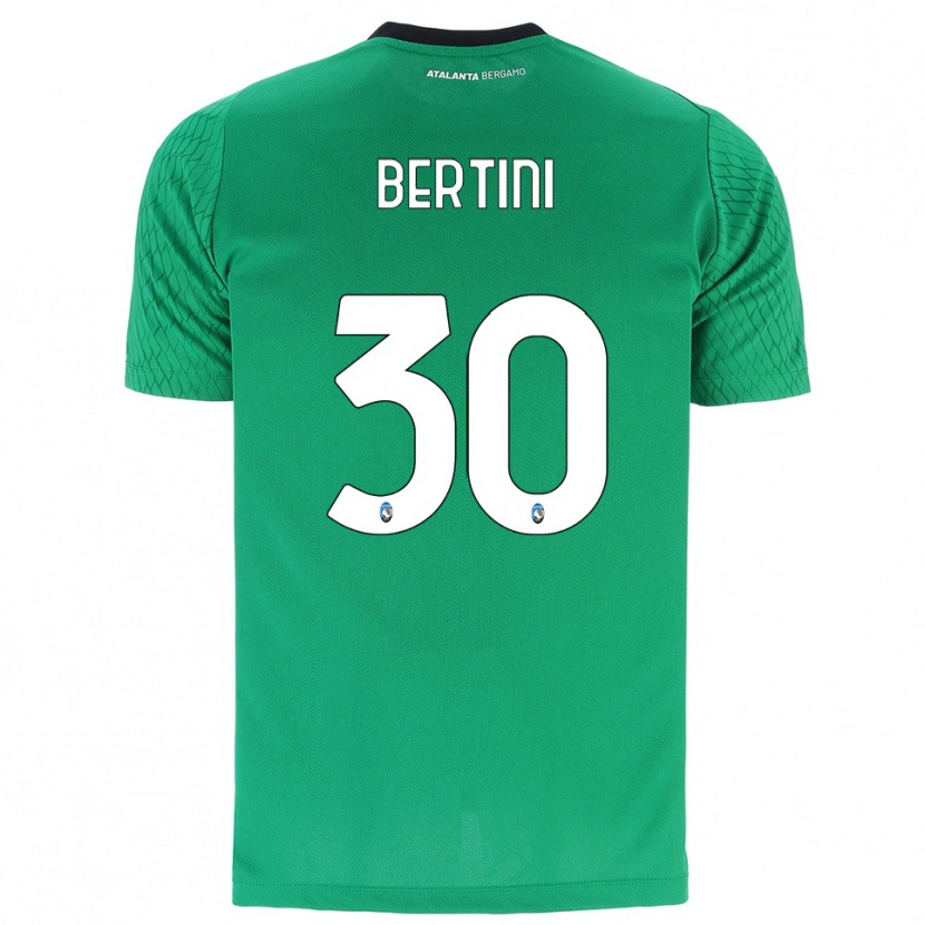 Danxen Niño Camiseta Tommaso Bertini #30 Verde Esmeralda Portero Equipación 2025/26 La Camisa México