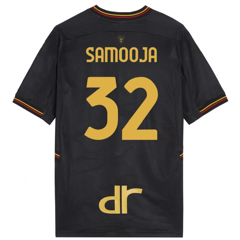Danxen Niño Camiseta Jasper Samooja #32 Negro Marrón Portero Equipación 2025/26 La Camisa México