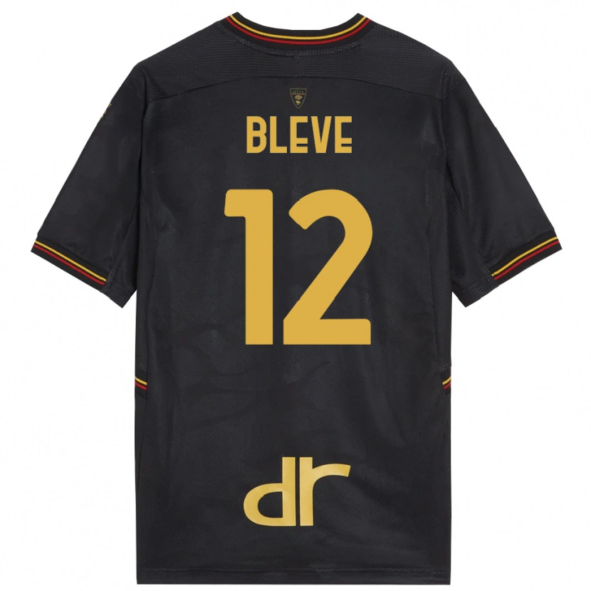 Danxen Niño Camiseta Daniele Bleve #12 Negro Marrón Portero Equipación 2025/26 La Camisa México