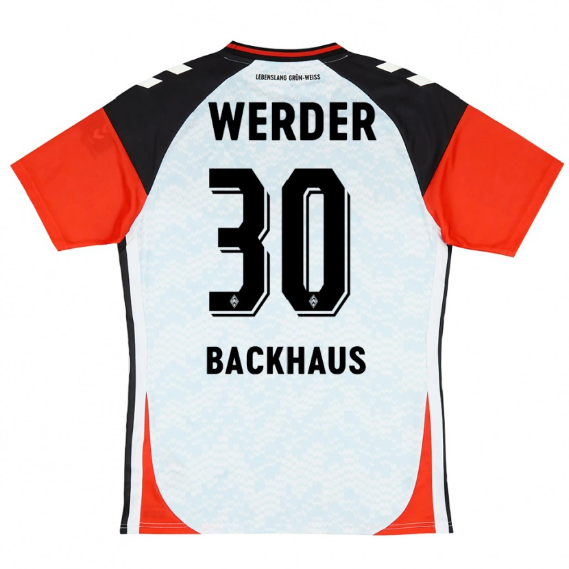 Danxen Niño Camiseta Mio Backhaus #30 Amarillo Rojo Negro Portero Equipación 2025/26 La Camisa México