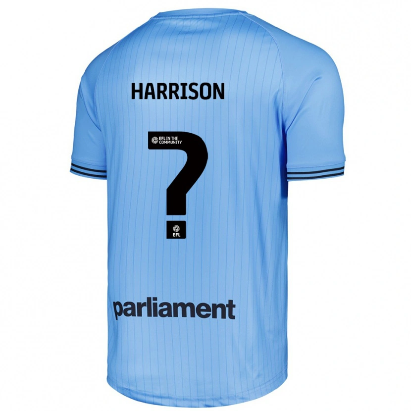 Danxen Hombre Camiseta Ashleigh Ridsdel-Harrison #0 Azul Claro Cielo Portero Equipación 2025/26 La Camisa México
