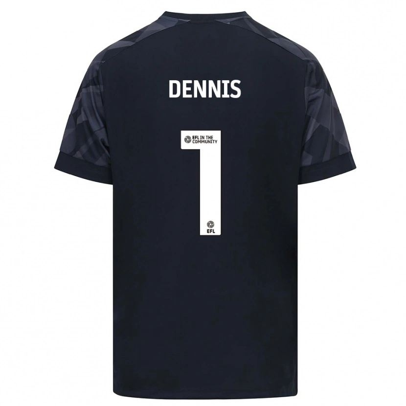 Danxen Hombre Camiseta Jake Dennis #1 Blanco Negro Portero Equipación 2025/26 La Camisa México
