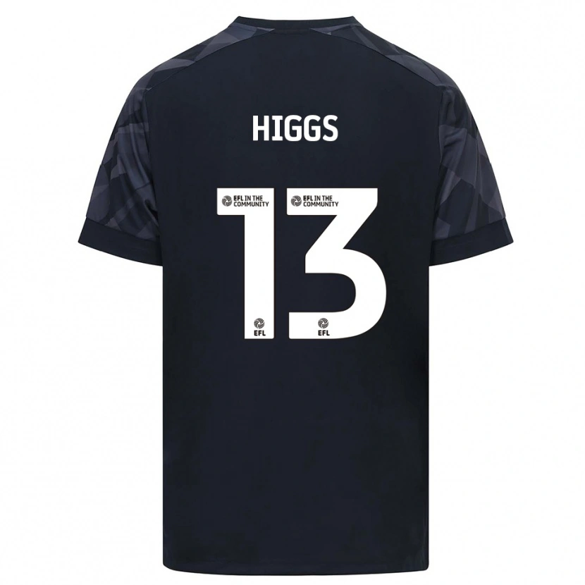 Danxen Hombre Camiseta Daniel Higgs #13 Blanco Negro Portero Equipación 2025/26 La Camisa México