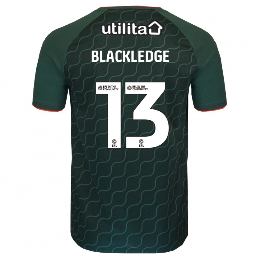 Danxen Hombre Camiseta Henry Blackledge #13 Verde Oscuro Portero Equipación 2025/26 La Camisa México