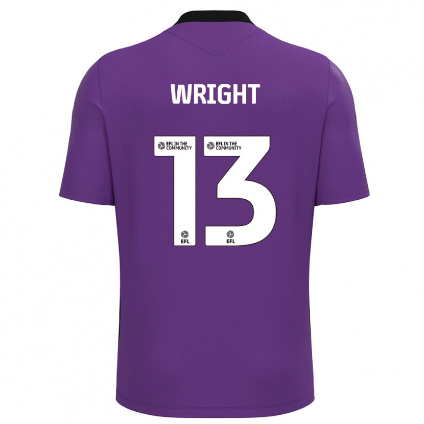 Danxen Hombre Camiseta Oliver Wright #13 Índigo Portero Equipación 2025/26 La Camisa México