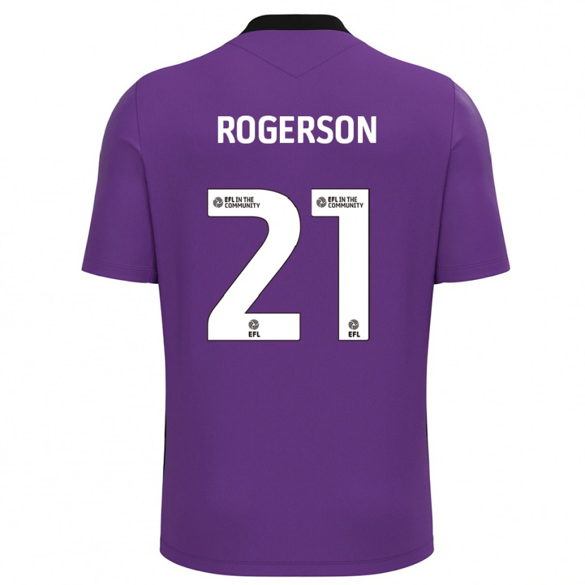 Danxen Hombre Camiseta James Rogerson #21 Índigo Portero Equipación 2025/26 La Camisa México