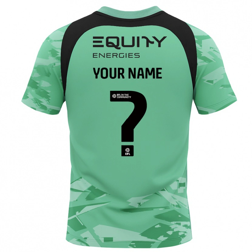 Danxen Hombre Camiseta Milton Keynes Dons Negro Verde Claro Glack Portero Equipación 2025/26 La Camisa México