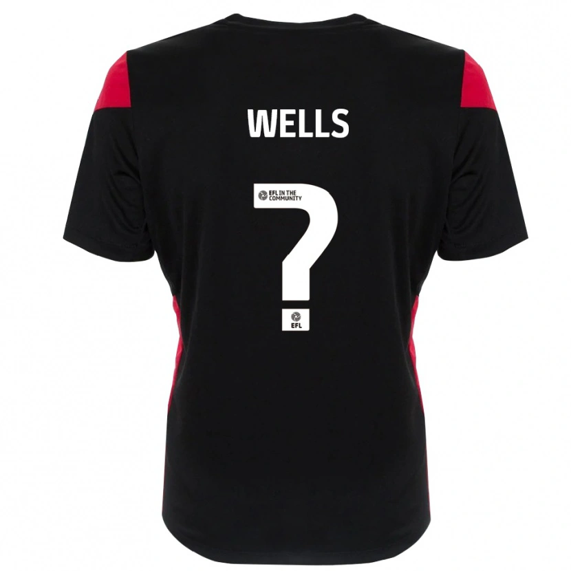 Danxen Hombre Camiseta Liv Wells #0 Blanco Negro Portero Equipación 2025/26 La Camisa México