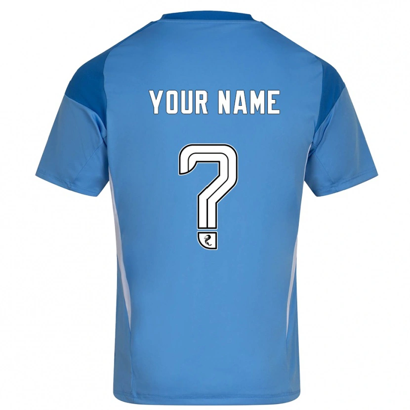 Danxen Hombre Camiseta Aberdeen Blanco Azul Portero Equipación 2025/26 La Camisa México