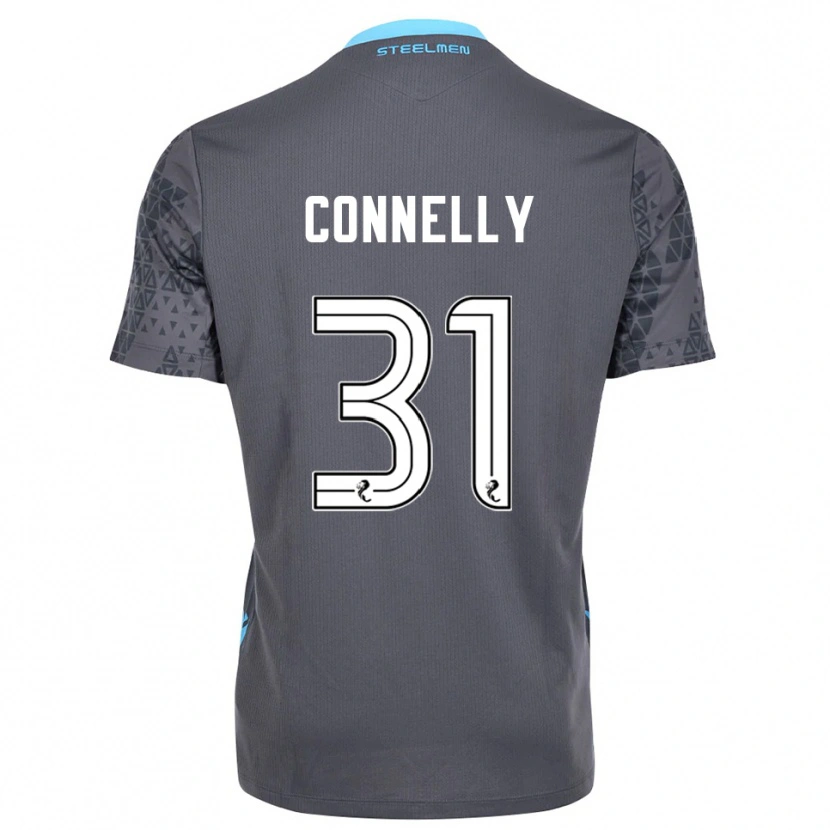 Danxen Hombre Camiseta Matty Connelly #31 Blanco Gris Portero Equipación 2025/26 La Camisa México