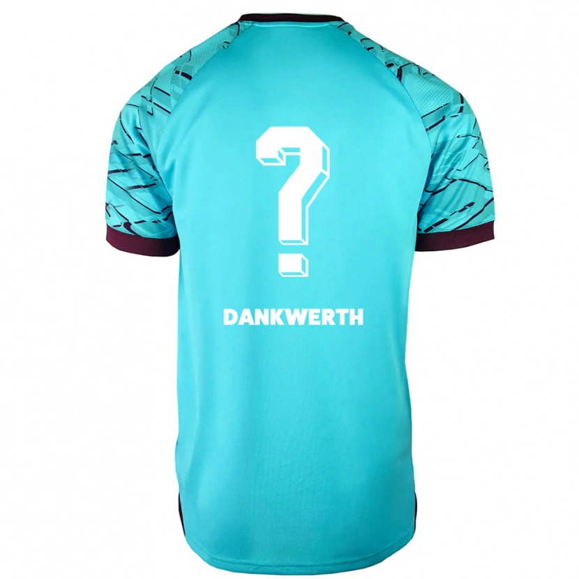 Danxen Hombre Camiseta Bendix Dankwerth #0 Azul Cielo Púrpura Portero Equipación 2025/26 La Camisa México