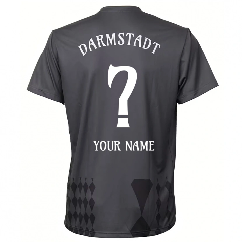 Danxen Hombre Camiseta SV Darmstadt 98 Gris Oscuro Portero Equipación 2025/26 La Camisa México