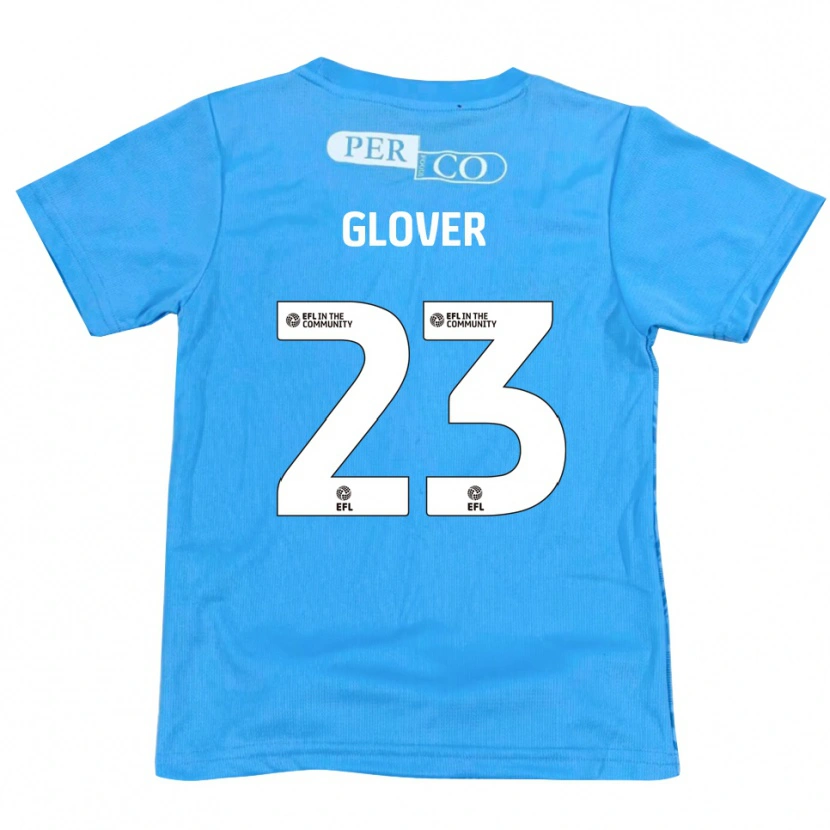 Danxen Hombre Camiseta Tom Glover #23 Azul Blanco Portero Equipación 2025/26 La Camisa México