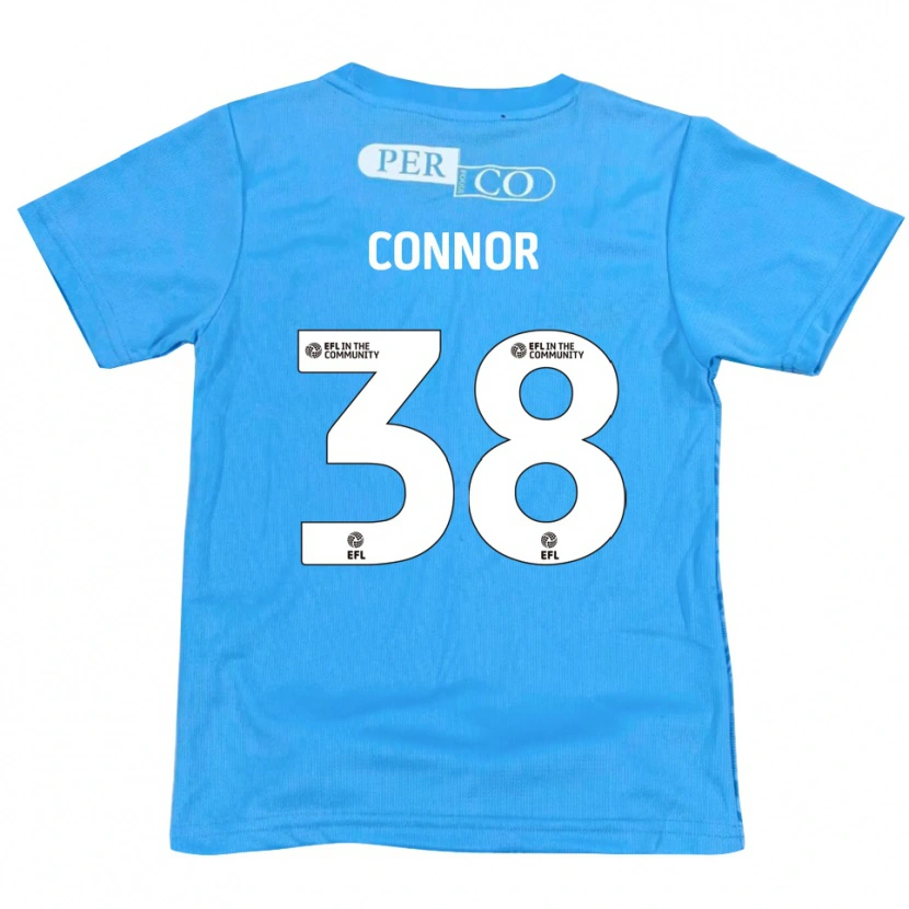 Danxen Hombre Camiseta Shea Connor #38 Azul Blanco Portero Equipación 2025/26 La Camisa México