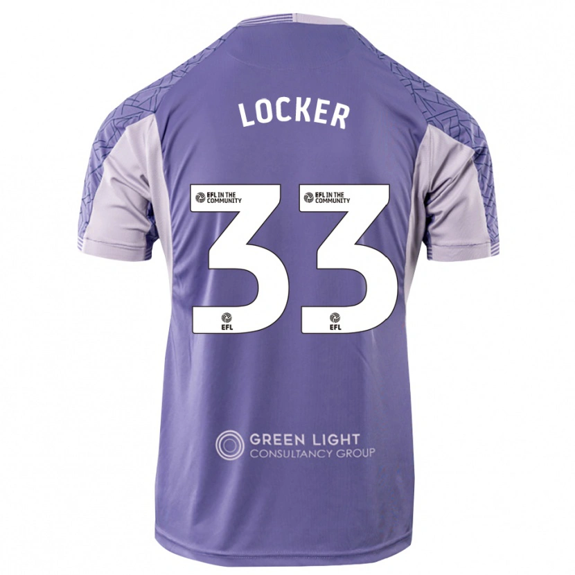 Danxen Hombre Camiseta Amber Locker #33 Morado Claro Portero Equipación 2025/26 La Camisa México