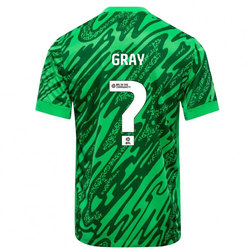 Danxen Hombre Camiseta Jessica Gray #0 Verde Bosque Portero Equipación 2025/26 La Camisa México
