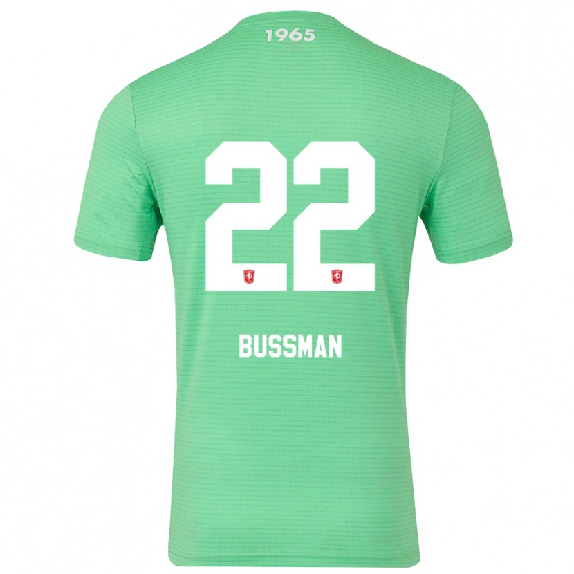 Danxen Hombre Camiseta Fiene Bussman #22 Verde Blanco Claro Portero Equipación 2025/26 La Camisa México