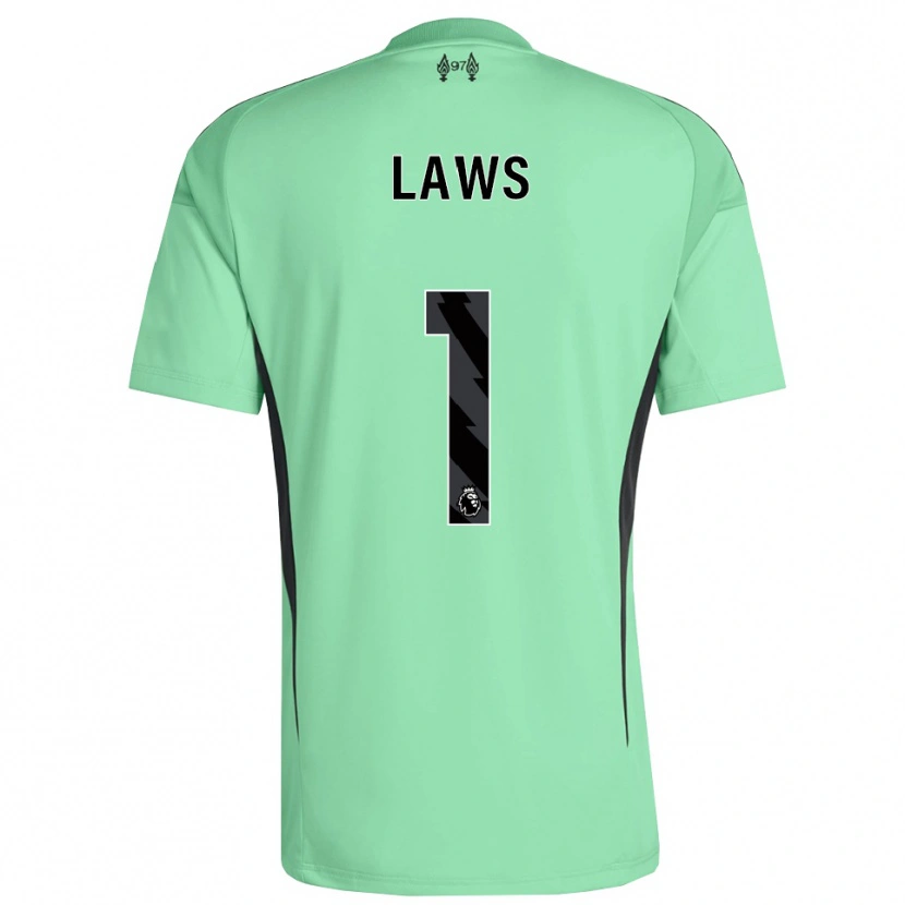 Danxen Hombre Camiseta Rachael Laws #1 Aquamarina Portero Equipación 2025/26 La Camisa México