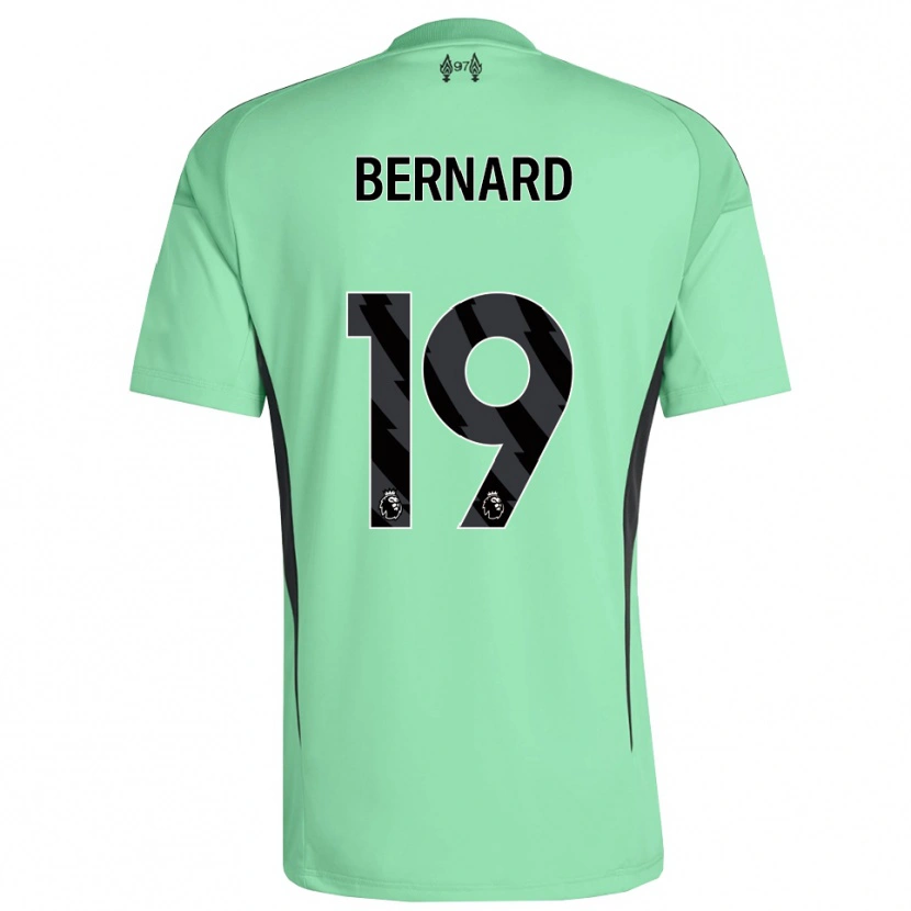 Danxen Hombre Camiseta DJ Bernard #19 Aquamarina Portero Equipación 2025/26 La Camisa México
