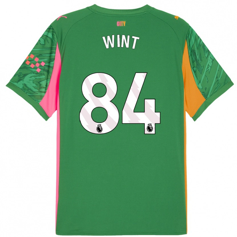 Danxen Hombre Camiseta Jack Wint #84 Verde Naranja Portero Equipación 2025/26 La Camisa México