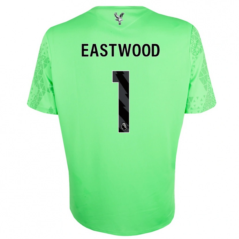 Danxen Hombre Camiseta Billy Eastwood #1 Verde Negro Portero Equipación 2025/26 La Camisa México