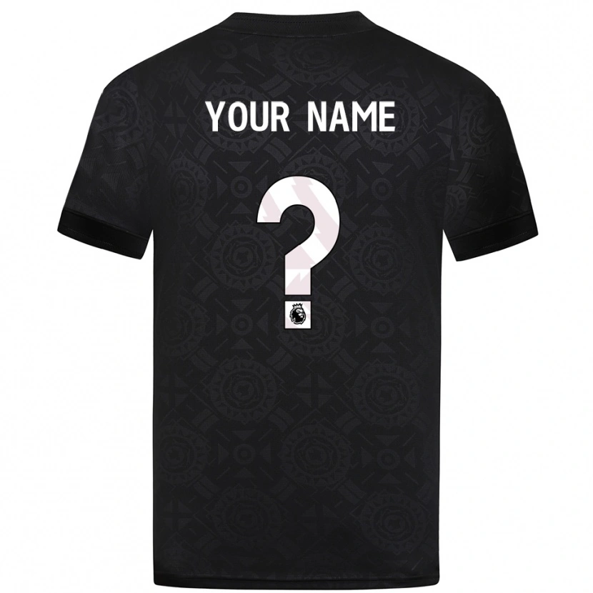 Danxen Hombre Camiseta Wolverhampton Wanderers Blanco Negro Portero Equipación 2025/26 La Camisa México