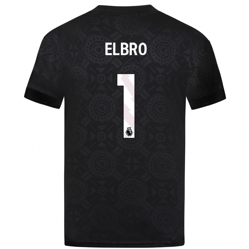 Danxen Hombre Camiseta Maddie Elbro #1 Blanco Negro Portero Equipación 2025/26 La Camisa México