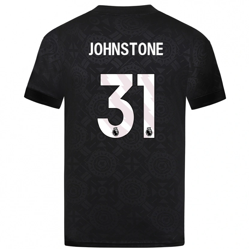 Danxen Hombre Camiseta Sam Johnstone #31 Blanco Negro Portero Equipación 2025/26 La Camisa México
