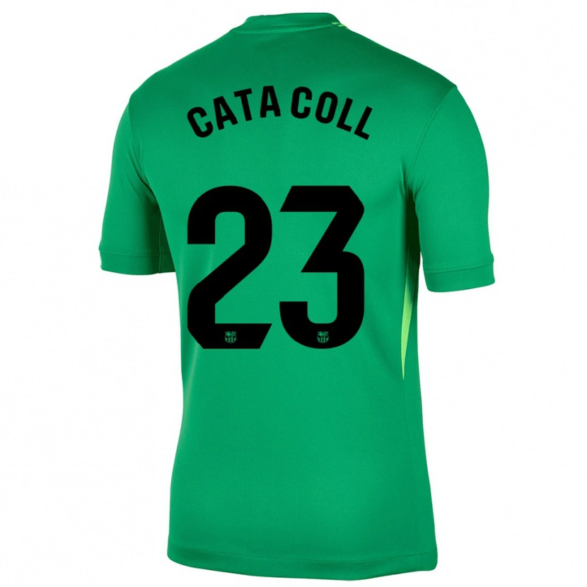 Danxen Hombre Camiseta Cata Coll #23 Verde Negro Portero Equipación 2025/26 La Camisa México