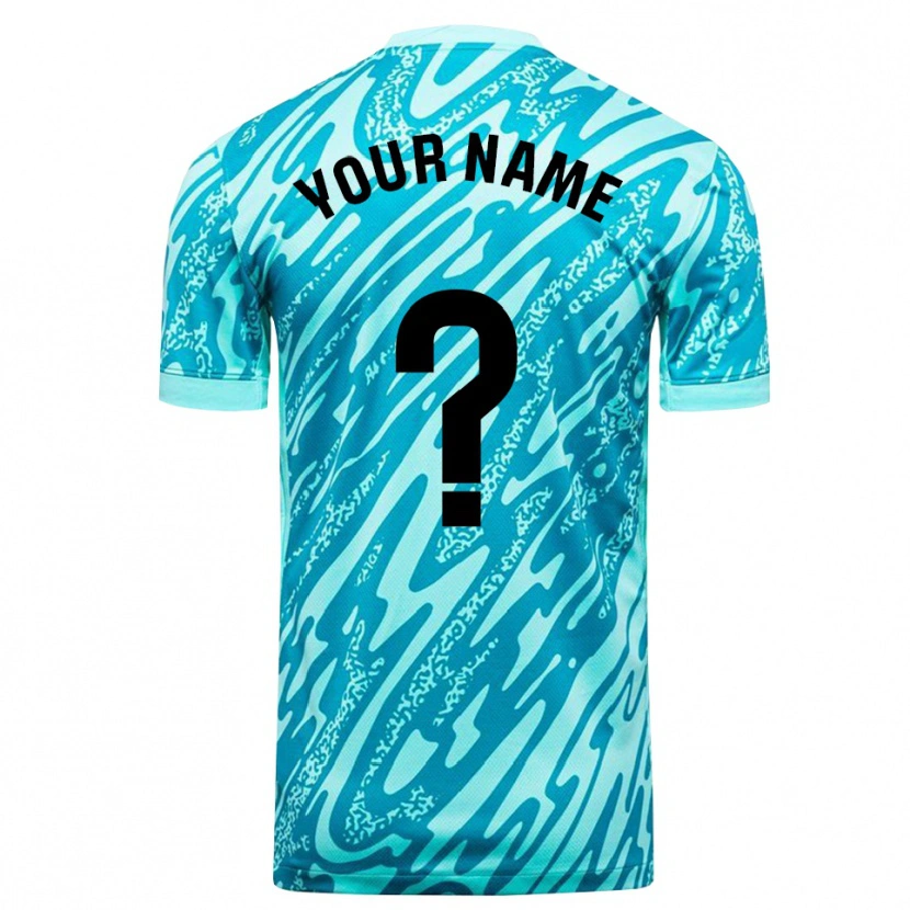 Danxen Hombre Camiseta Elche CF Azul Cielo Blanco Portero Equipación 2025/26 La Camisa México