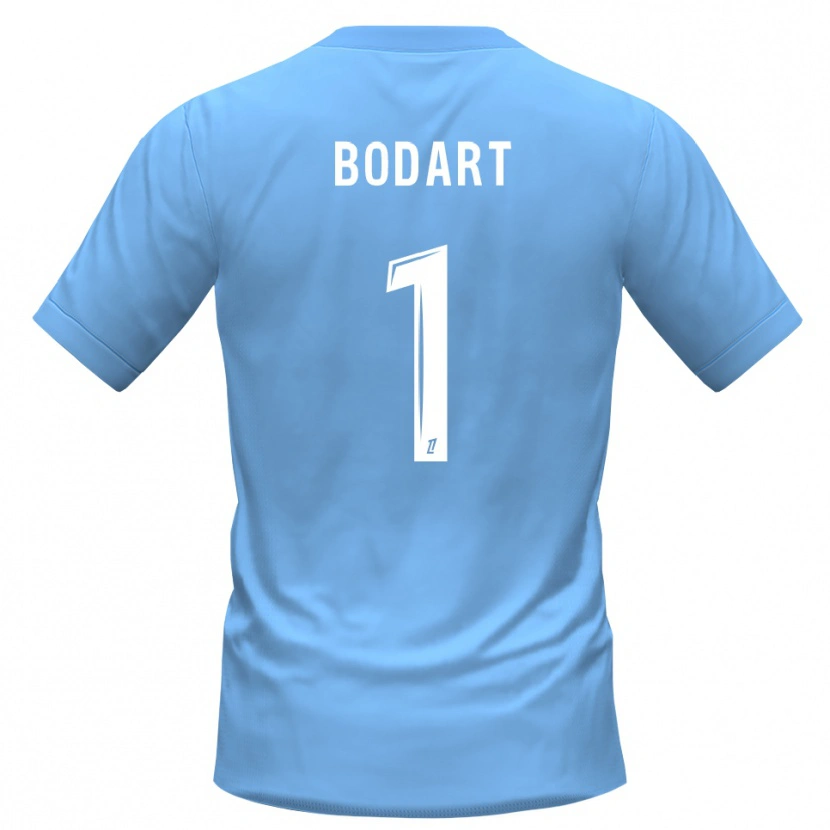 Danxen Hombre Camiseta Arnaud Bodart #1 Azul Negro Portero Equipación 2025/26 La Camisa México