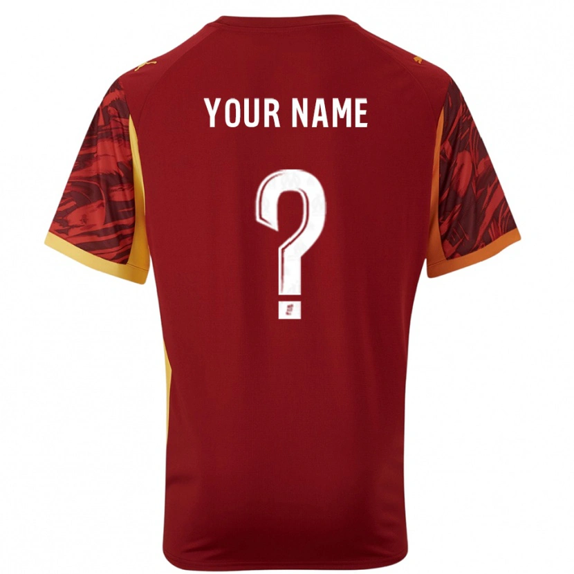 Danxen Hombre Camiseta Olympique Marseille Marrón Borgoña Portero Equipación 2025/26 La Camisa México