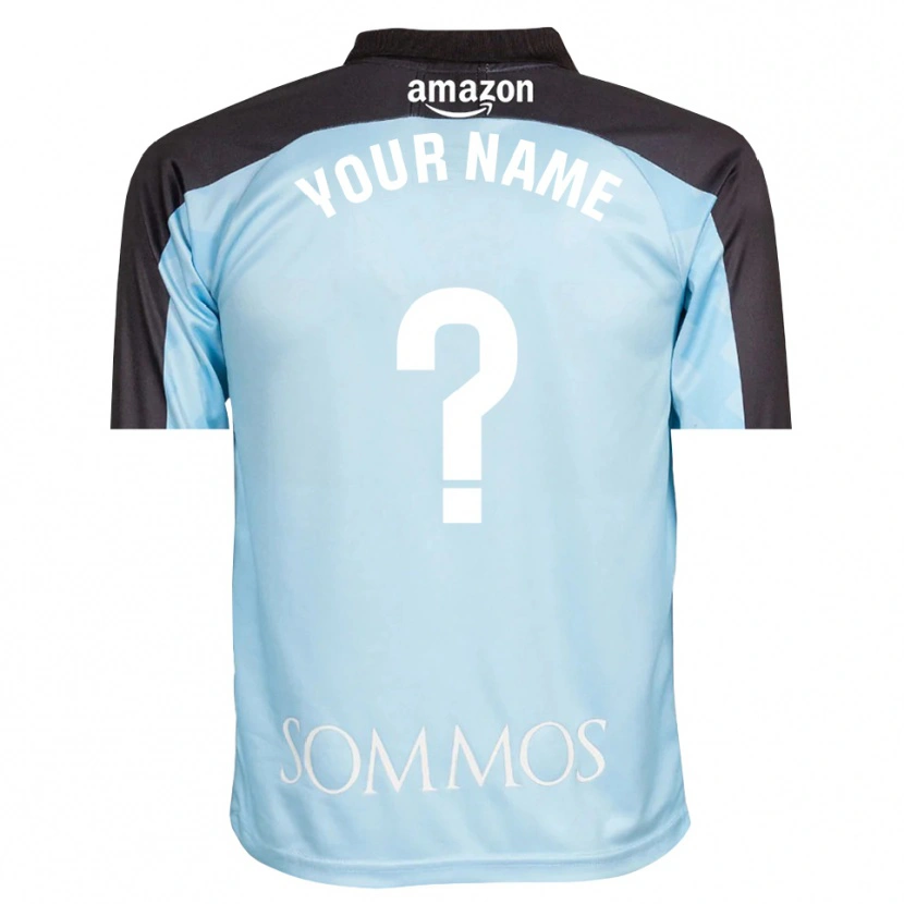 Danxen Hombre Camiseta SD Huesca Azul Claro Negro Portero Equipación 2025/26 La Camisa México