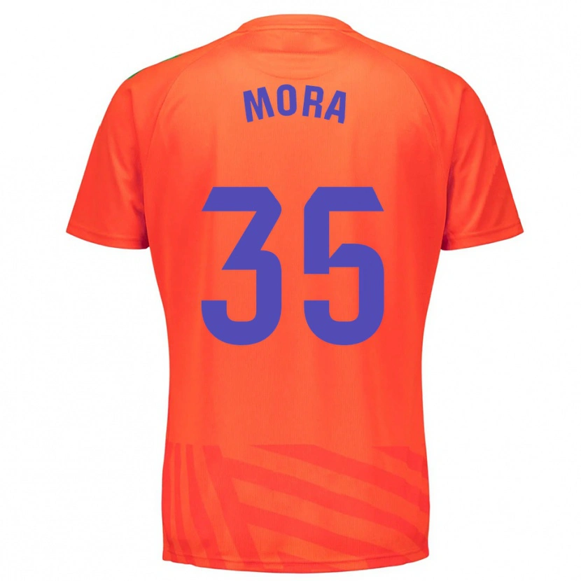 Danxen Hombre Camiseta Israel Mora #35 Rojo Azul Portero Equipación 2025/26 La Camisa México