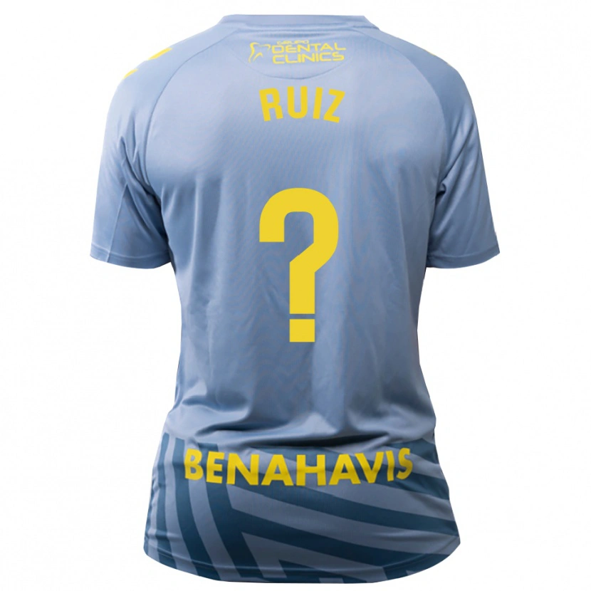 Danxen Hombre Camiseta Jorge Ruiz #0 Azul Acero Claro Portero Equipación 2025/26 La Camisa México