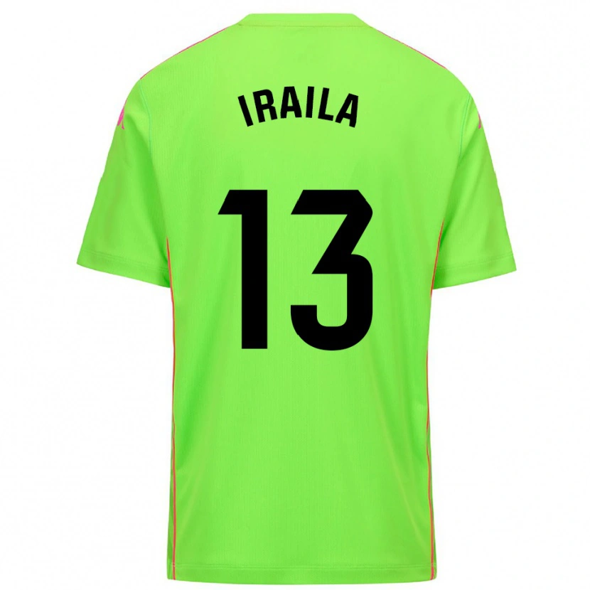 Danxen Hombre Camiseta Iraila Rivera Simón #13 Lirme Rosa Profundo Portero Equipación 2025/26 La Camisa México