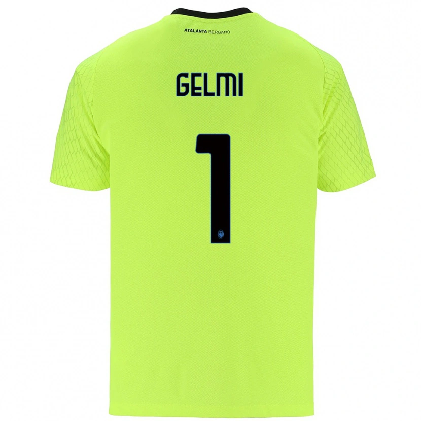 Danxen Hombre Camiseta Ludovico Gelmi #1 Verde Amarillo Rojo Portero Equipación 2025/26 La Camisa México