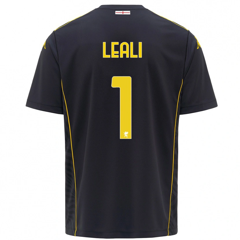 Danxen Hombre Camiseta Nicola Leali #1 Negro Amarillo Portero Equipación 2025/26 La Camisa México