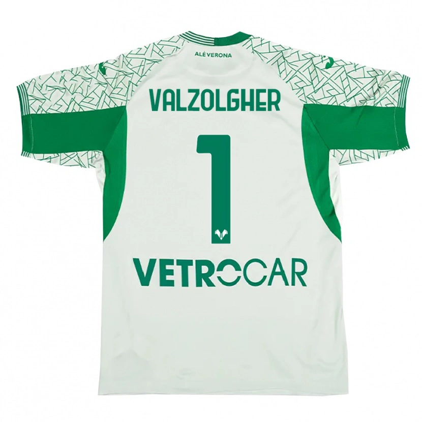Danxen Hombre Camiseta Chiara Valzolgher #1 Verde Rojo Portero Equipación 2025/26 La Camisa México