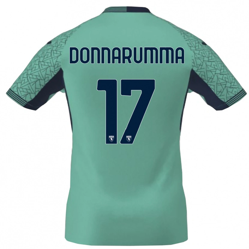 Danxen Hombre Camiseta Antonio Donnarumma #17 Laguna Azul Portero Equipación 2025/26 La Camisa México